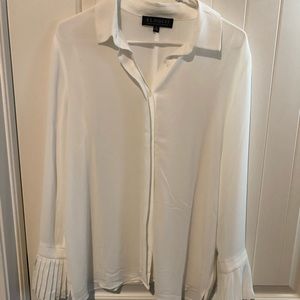 NWT ELOQUII white button-down blouse